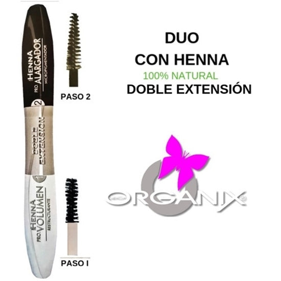 RIMEL DOBLE EXTENSIÓN ORGANIX - 5150