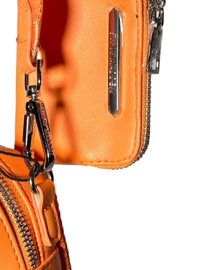 BOLSA STEVE MADDEN NARANJA CON MONEDERO