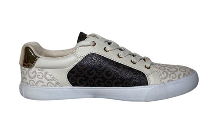 Tenis Guess café con beige #7.5MX