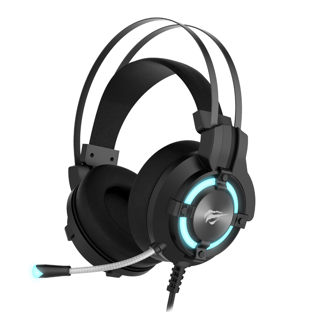 Audífono Gamer Havit H2212U 7.1 USB Luz LED blue con control