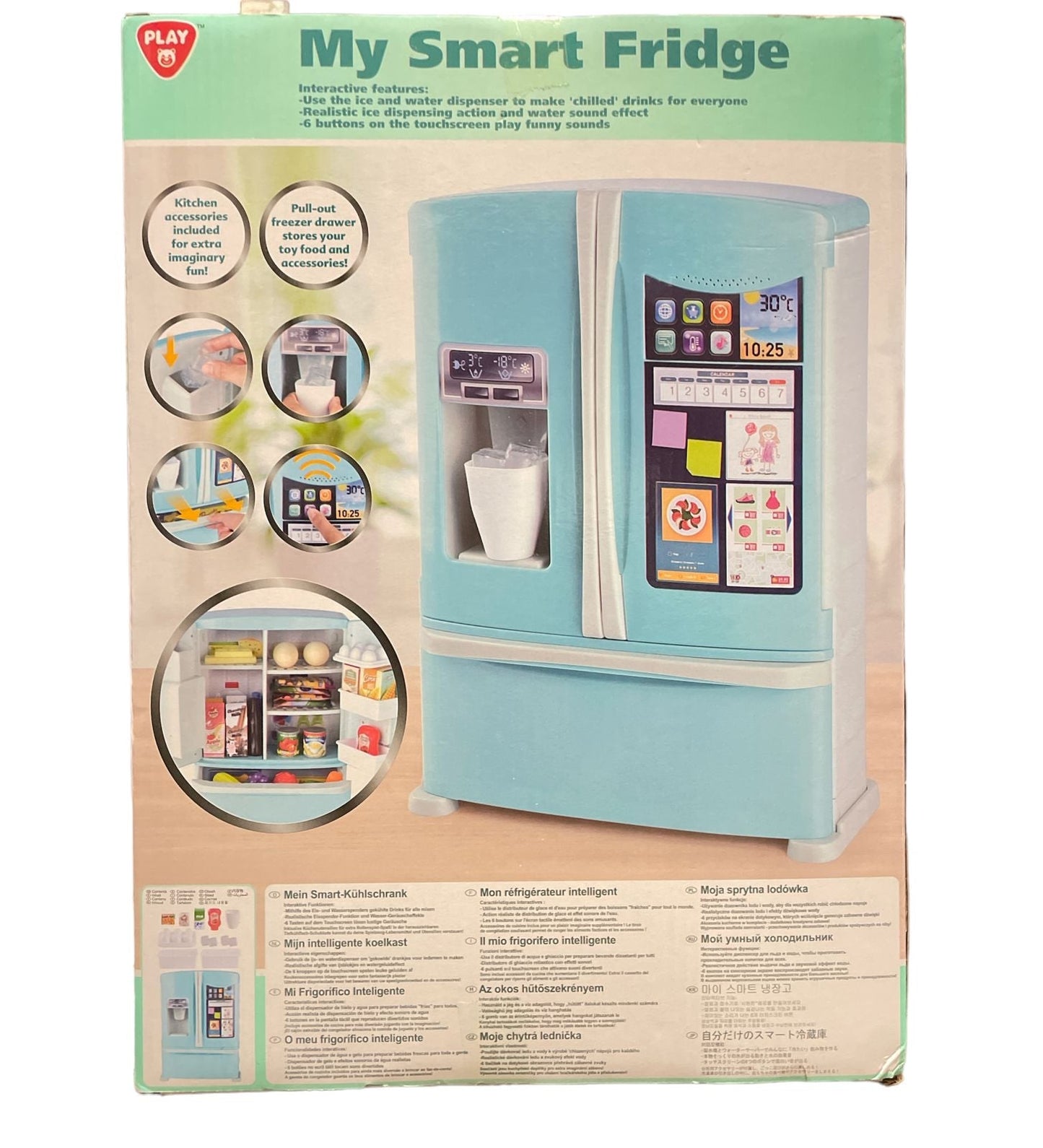 JUGUETE MINI REFRIGERADOR MY SMART FRIDGE