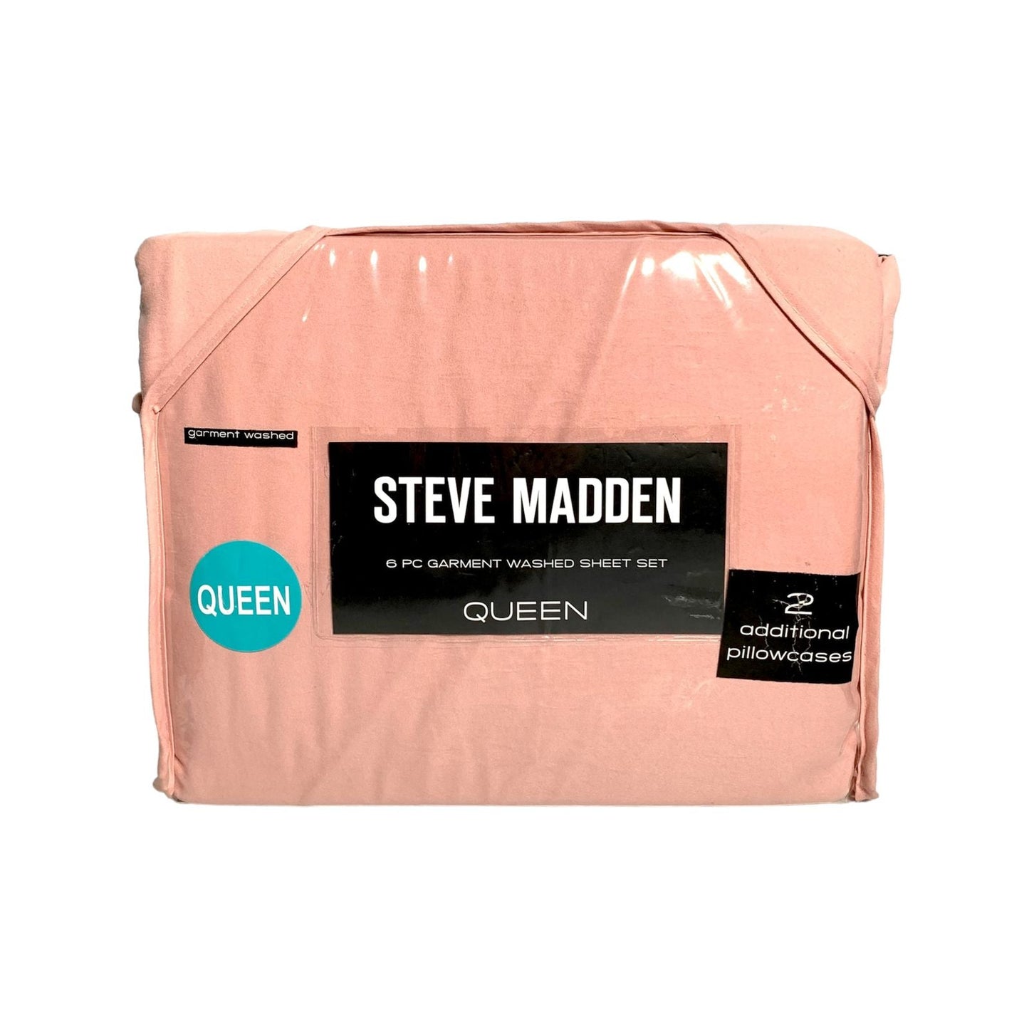 Juego de 6 Piezas para Cama Color Rosa Steve Madden - Queen