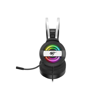 Audifonos Gamer Havit H2026d con Luz LEd RGB 3.5mm + USB