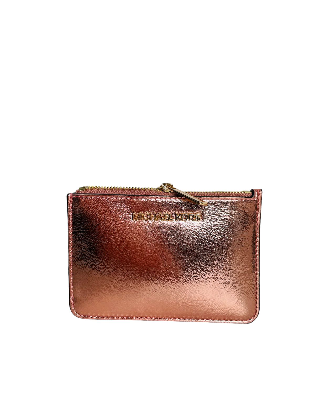 MONEDERO MICHAEL KORS METALICO DE VARIOS COLORES