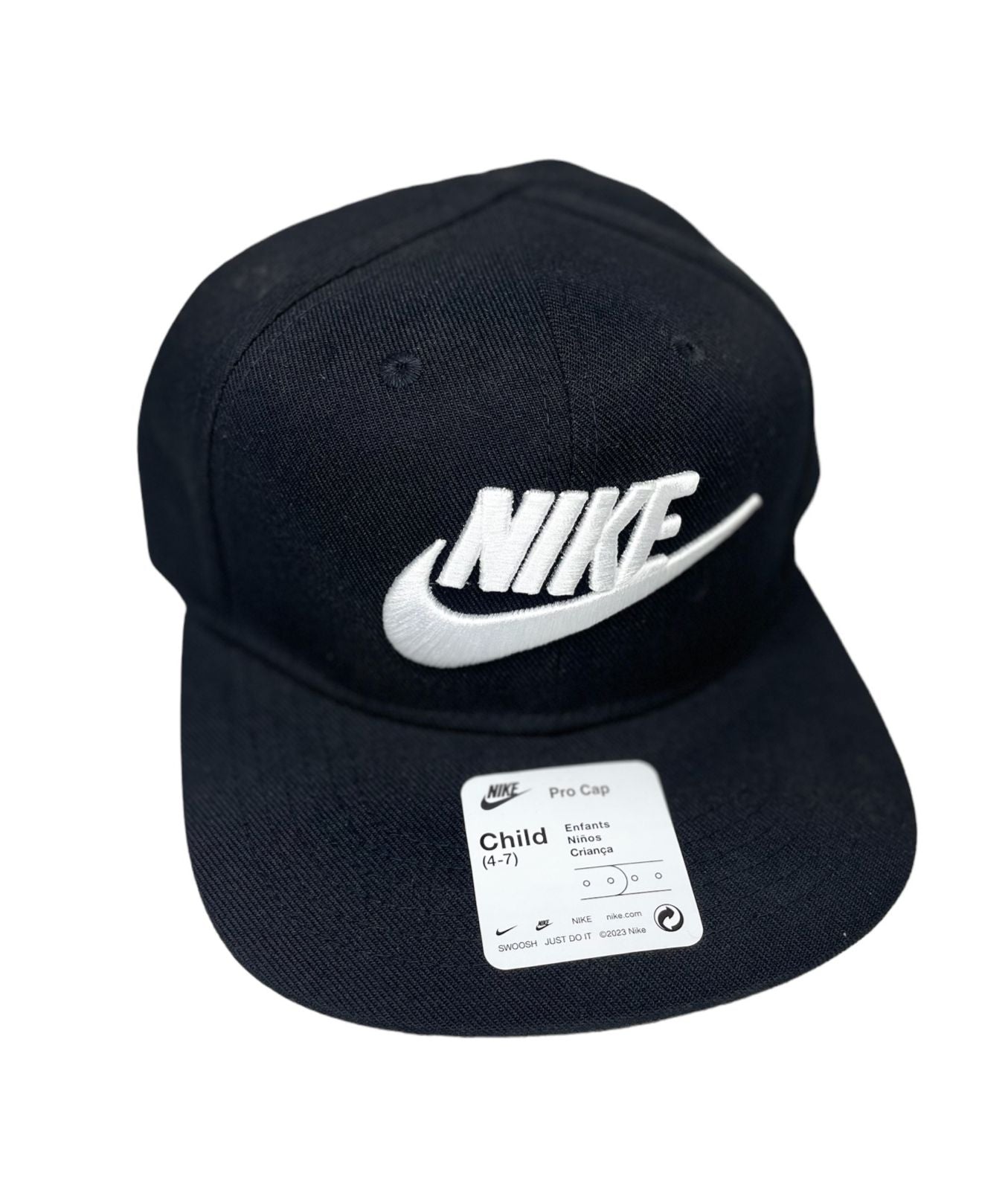 GORRA NIKE NEGRA PARA NIŇO