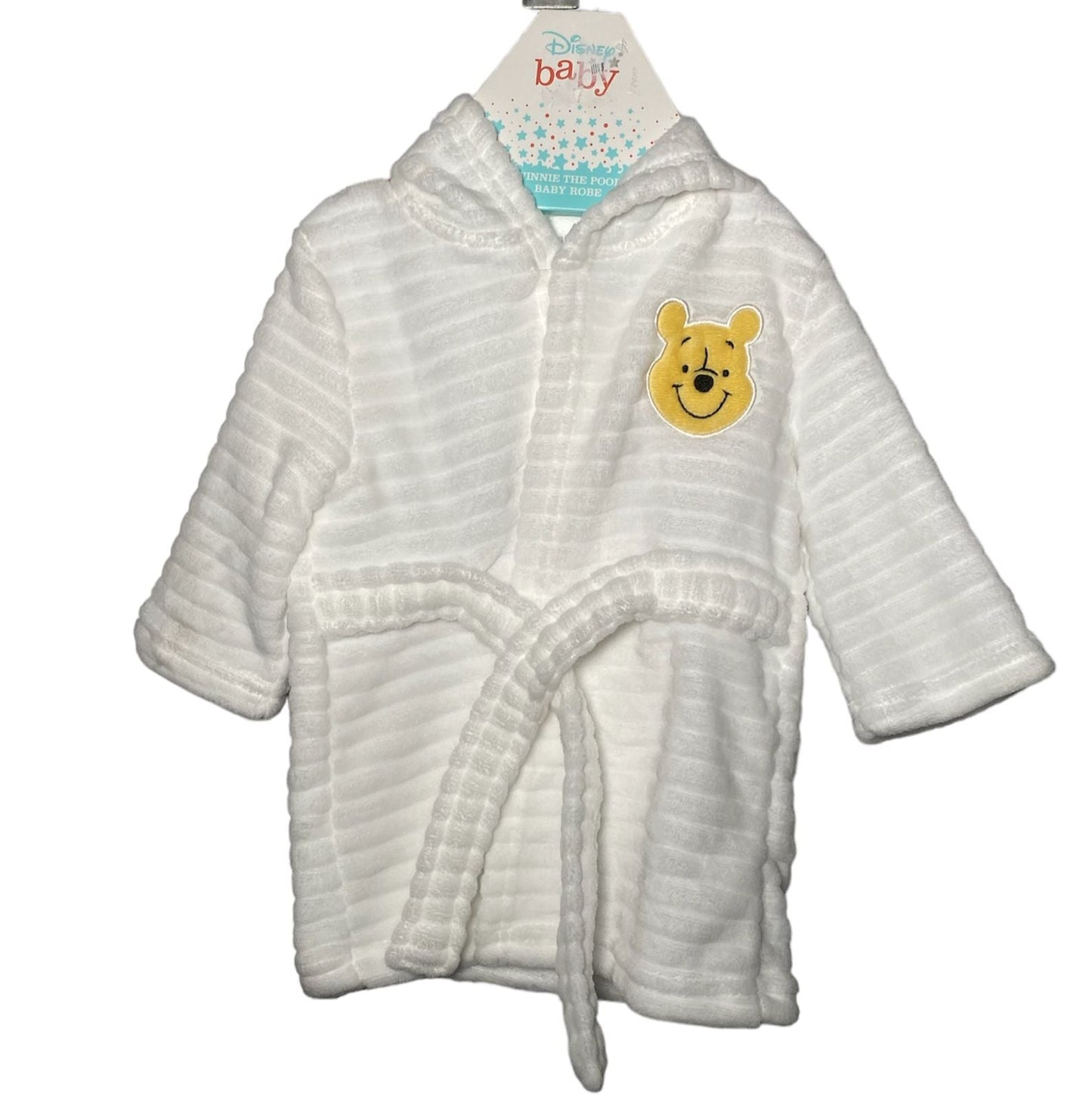 BATA BLANCA NIÑO DE WINNIE POOH 6M