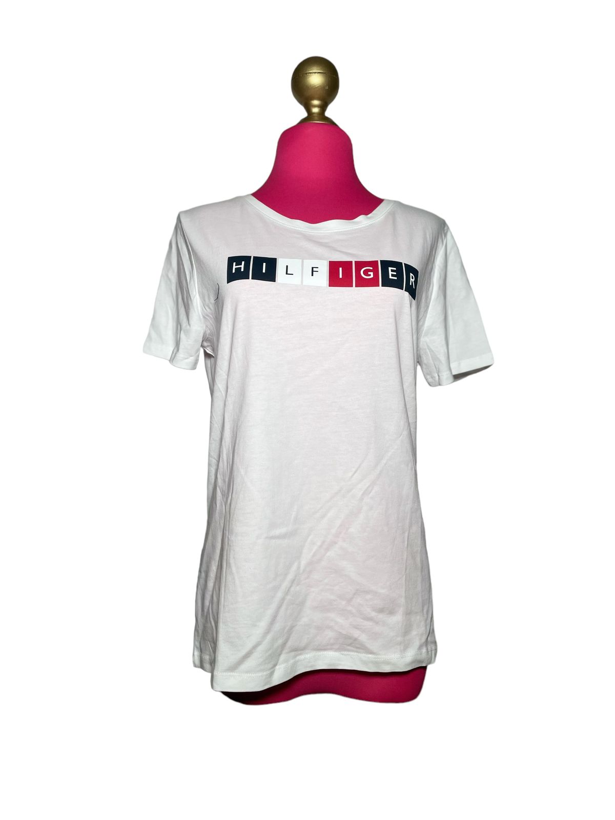 BLUSA TOMMY HILFIGER BLANCA TALLA M