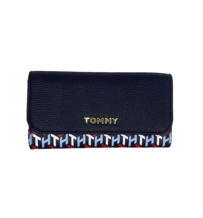 CARTERA TOMMY HILFIGER BEIGE Y NAVY