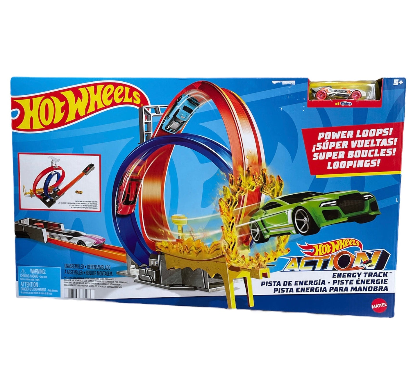 PISTA HOTWHEELS ACCIÓN