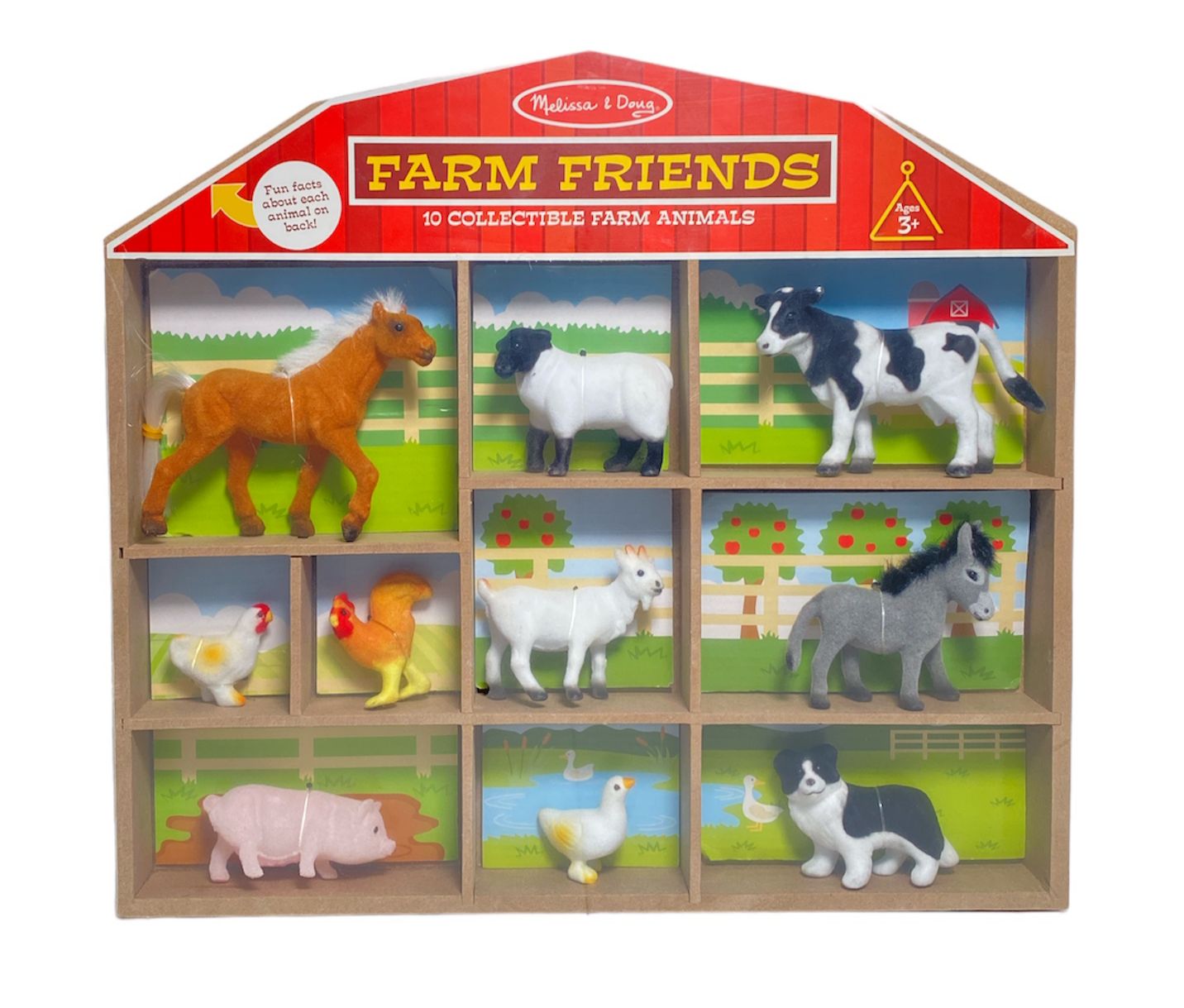 FIGURAS DE ANIMALES 10 PIEZAS MELISSA & DOUG