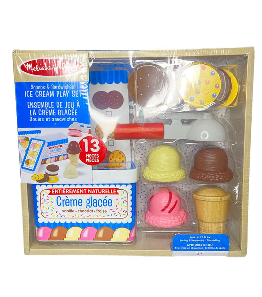 ICE CREAM PLAY SET 13 PIEZAS MELISSA & DOUG