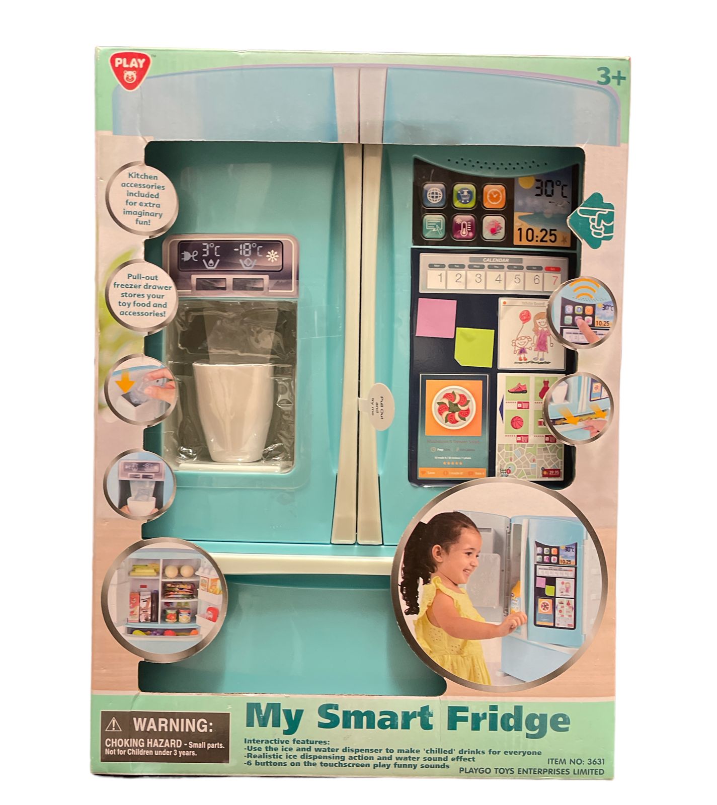 JUGUETE MINI REFRIGERADOR MY SMART FRIDGE