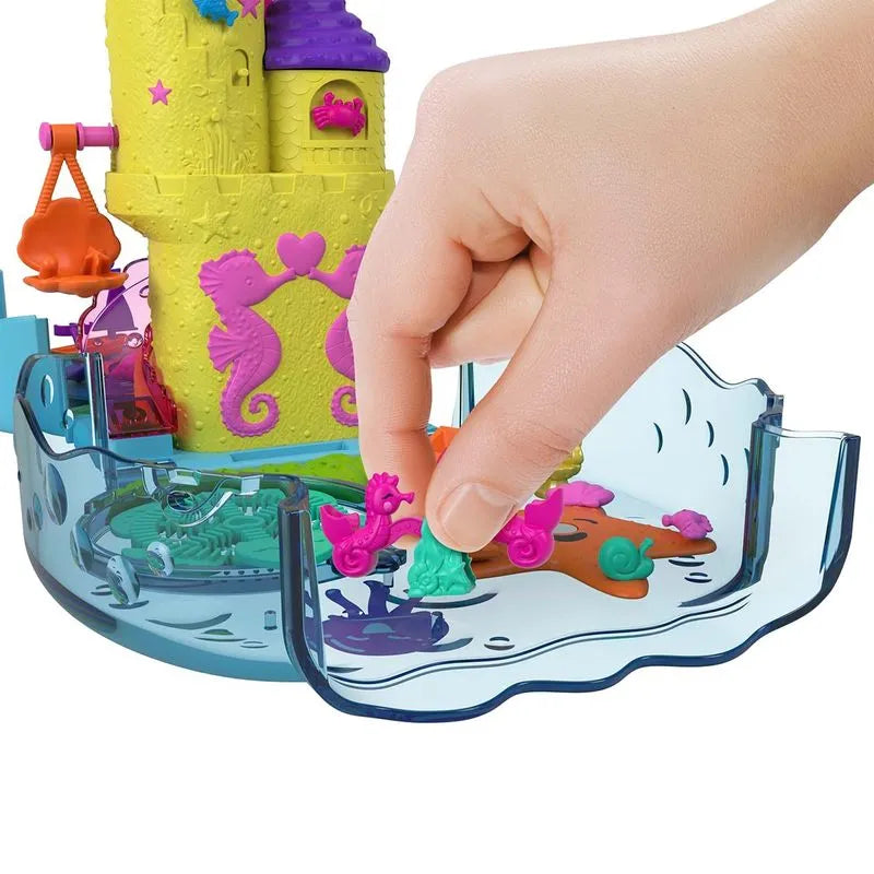 SET POLLY POCKET Acuario de burbujas Muñeca