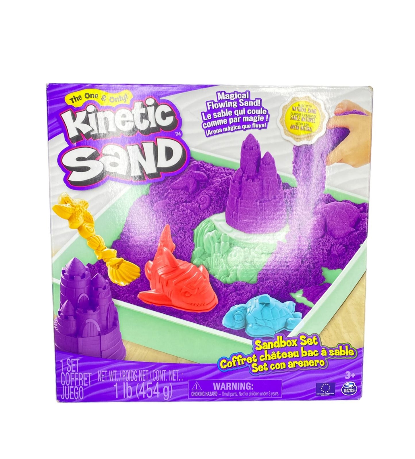 KINETIC SAND SET CON ARENERO