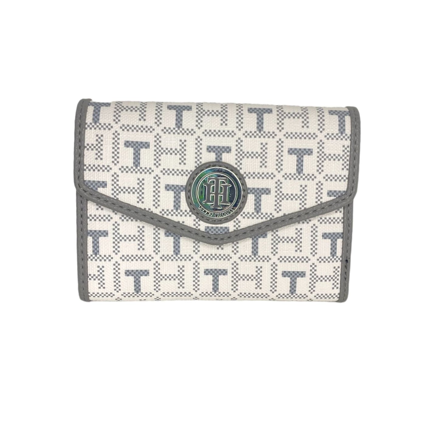 CARTERA TOMMY HILFIGER BLANCO CON GRIS