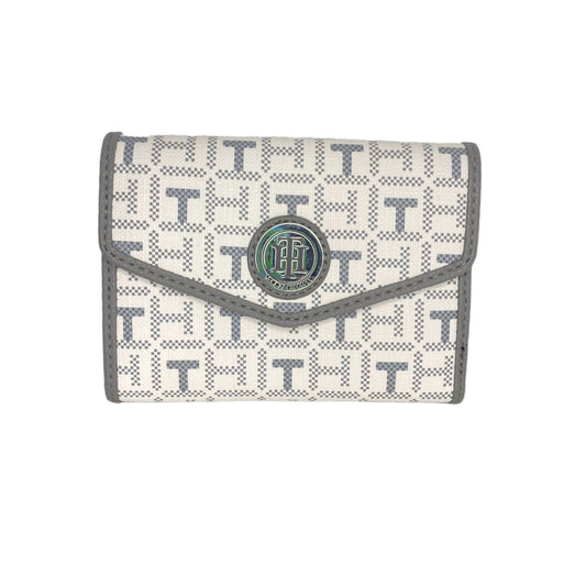 CARTERA TOMMY HILFIGER BLANCO CON GRIS