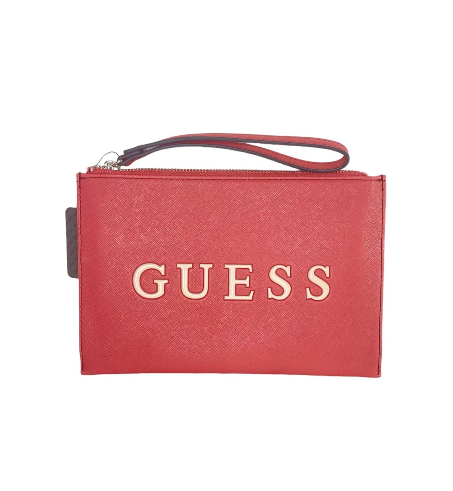 MUÑEQUERA GUESS ROJA Y VERDE