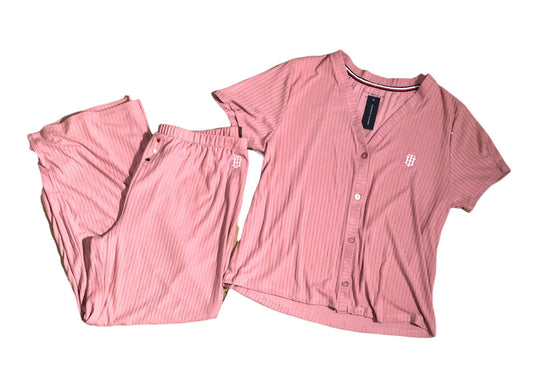 PIJAMA TOMMY HILFIGER ROSA TALLA XL