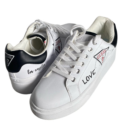 TENIS GUESS WGPERHAPS-C MUJER LOVE BLANCOS #6.5 MX