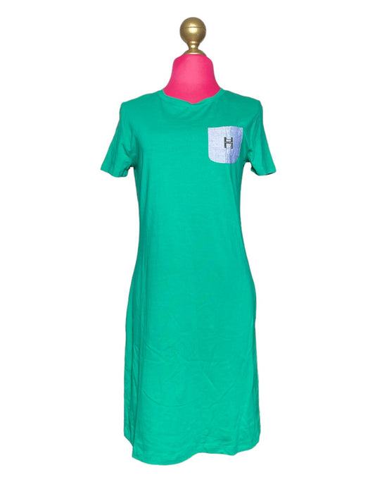 VESTIDO TOMMY HILFIGER VERDE TALLA M