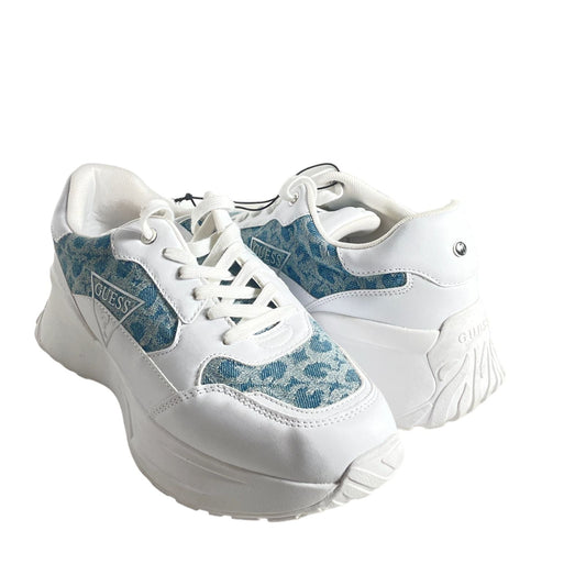 TENIS GUESS WGSTRIVE2-A0 WITHE DENIM MUJER  7.5