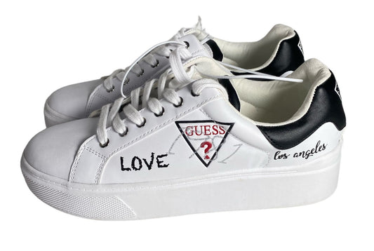 TENIS GUESS WGPERHAPS-C MUJER LOVE BLANCOS #6.5 MX