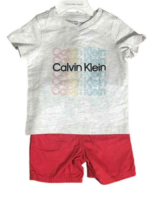 CONJUNTO PARA NIÑO CALVIN KLEIN 3 AÑOS