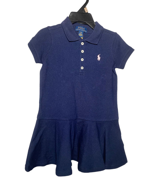 VESTIDO RALPH LAUREN AZUL MARINO TALLA 2